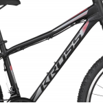 Horský Bicykel 26'' Kross Lea 1.0 13" XXS Čierno-sivo-malinový, matný